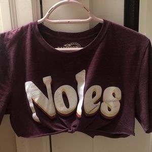 FSU crop top